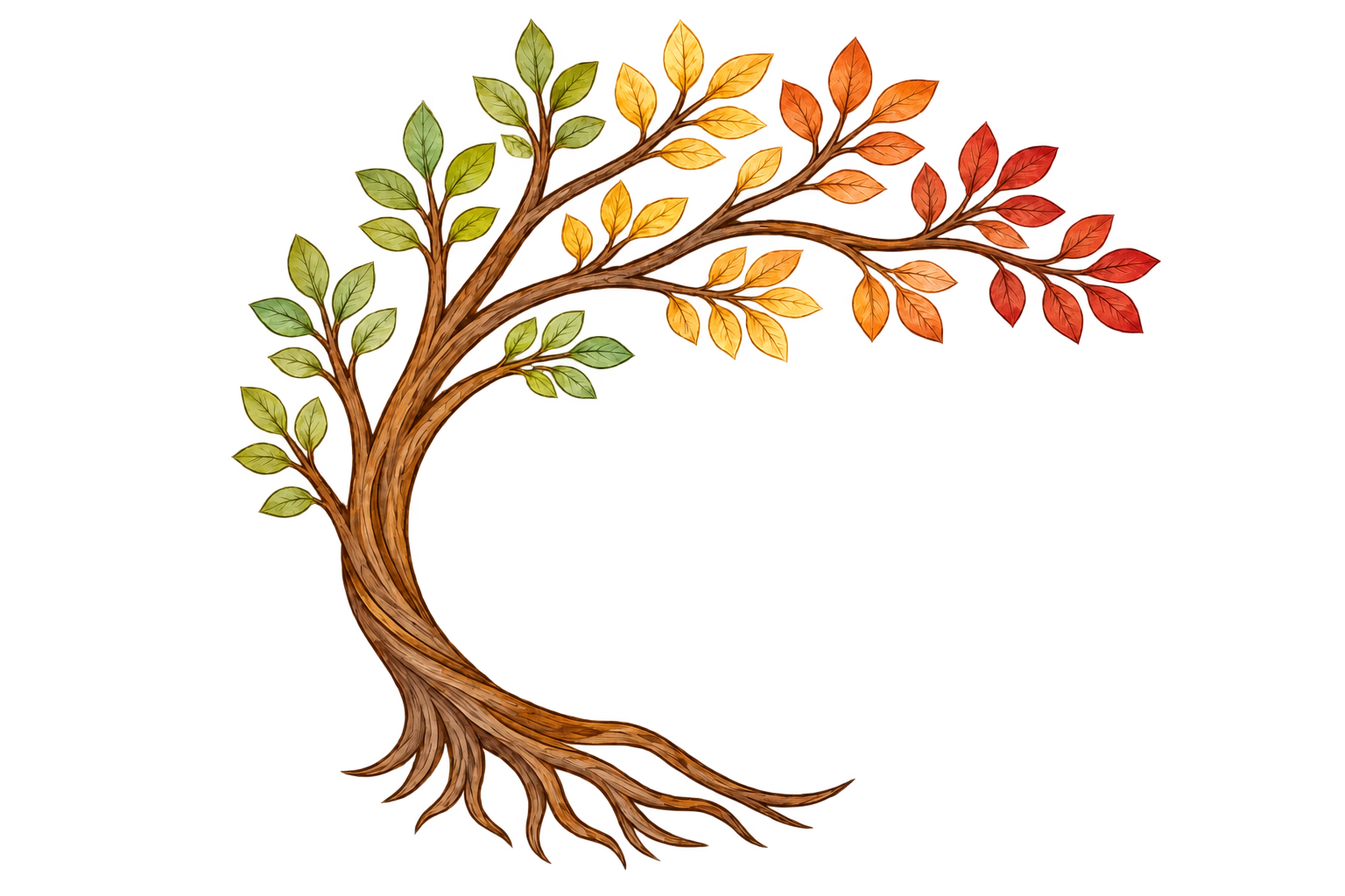 Seasonal tree symbol for Between the Seasons